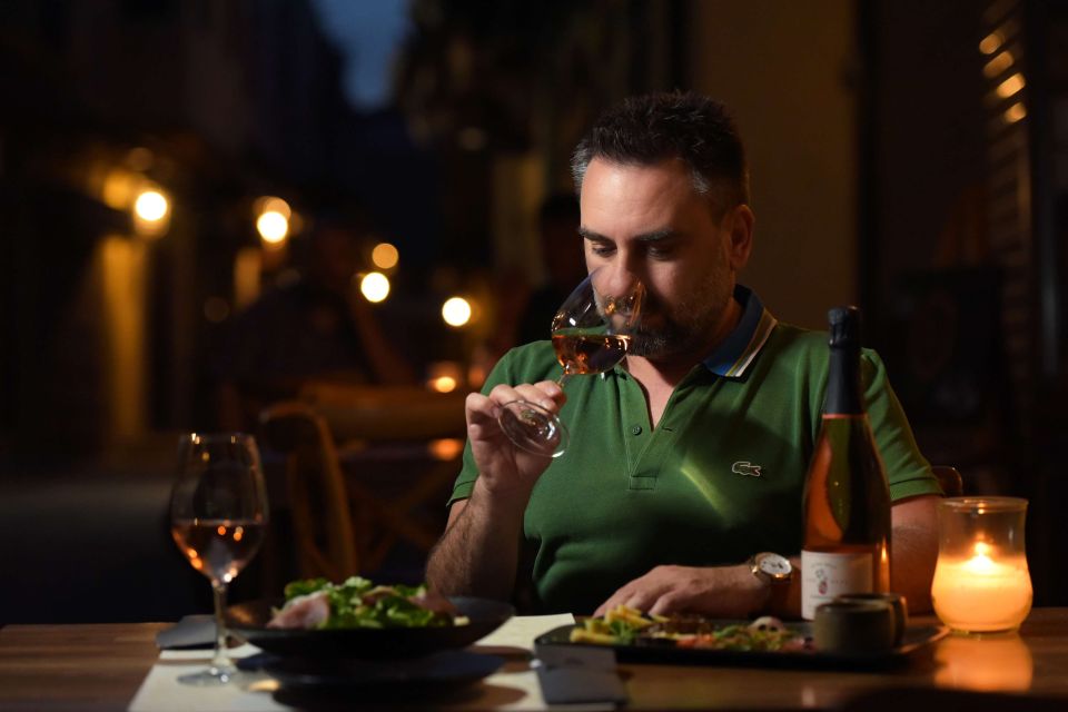 Rhodes: Food and Wine Private Tour With a Sommelier - Wine Pairing Details