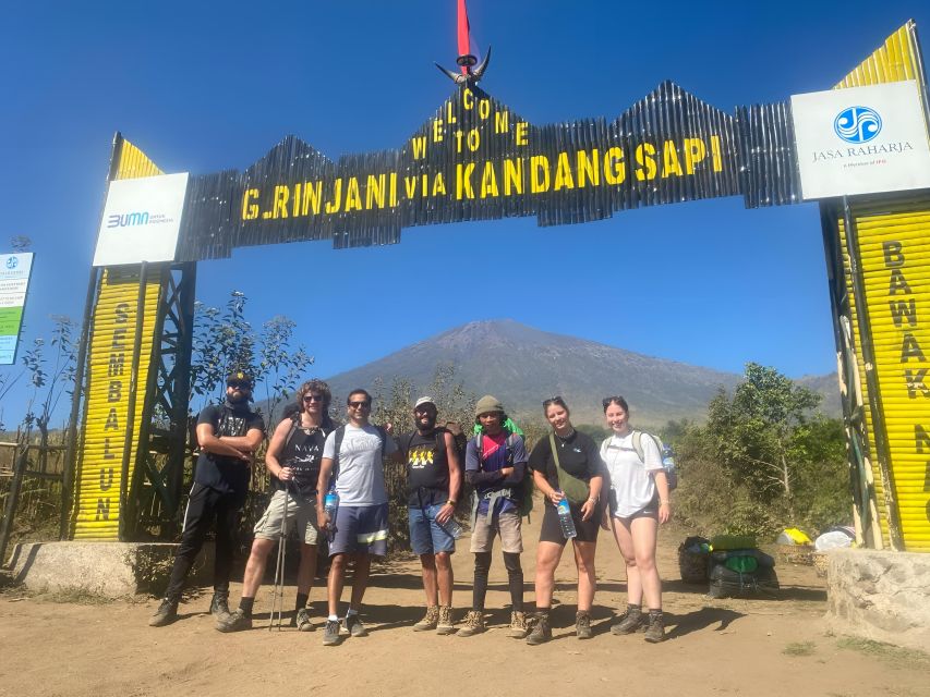 Rinjani Trekking Three Days Two Night Summit - Items Not Included