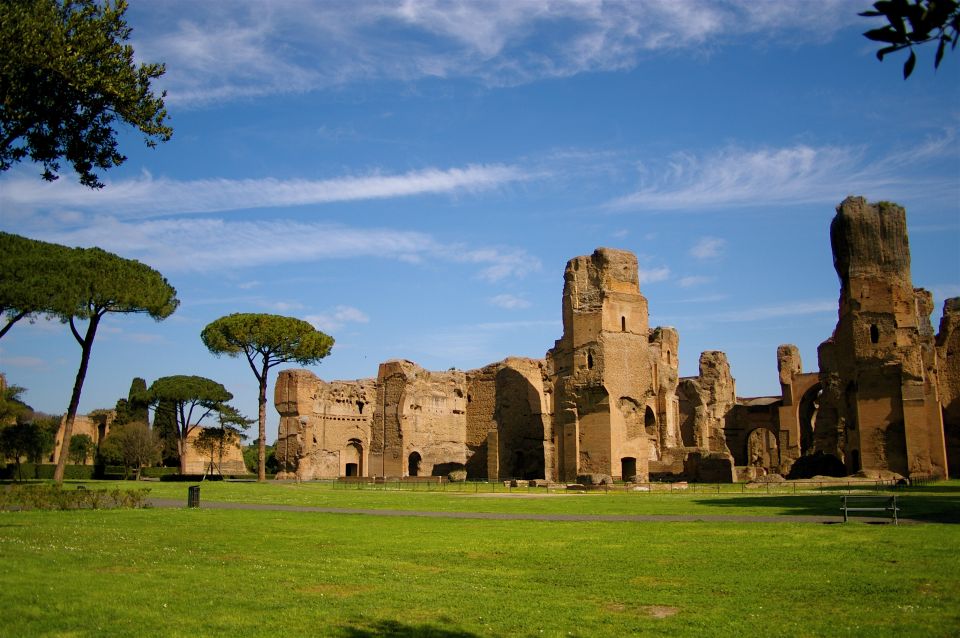 Rome: Caracalla, Colosseum, Circus Maximus Private Tour - Exclusions