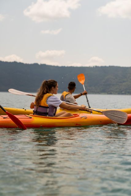 Rome: Castel Gandolfo Kayak & Swimming Lake Tour With Pizza - Customer Experience Insights