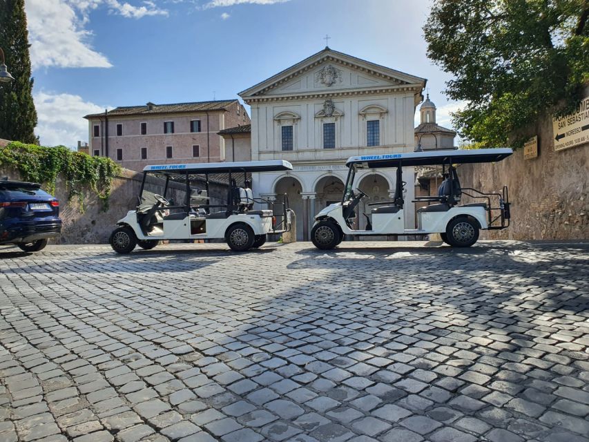 Rome: Catacombs and Appian Way Golf Cart Small-Group Tour - Iconic Sights Visited