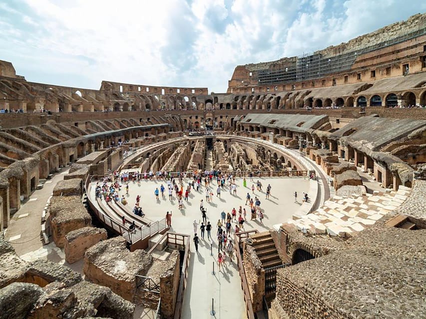 Rome: Colosseum With Arena Floor Access & Roman Forum Tour - Arena Floor Access