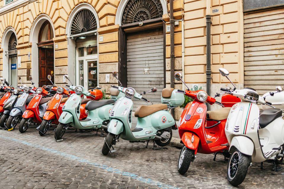 Rome: Full-Day Vespa Scooter Rental - Restrictions