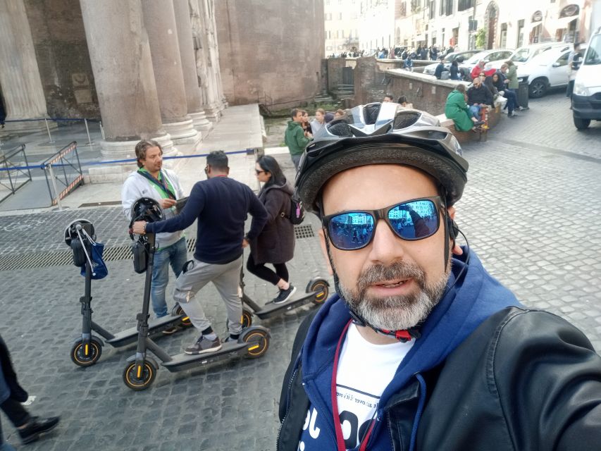 Rome: Guided Baroque City Tour by E-Scooter - Weather and Safety Policies