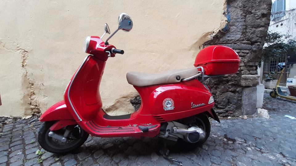 Rome: Half-Day Tour by Vespa With Driver - Drivers License Requirement