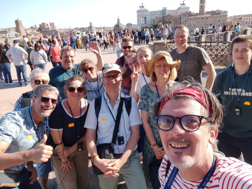 Rome in German - On the Tracks of the Ancient Romans - Identifying the Tour Guide