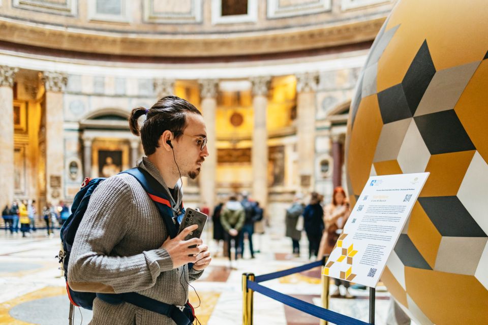 Rome: Pantheon Skip-the-Line Ticket and Official Audio Guide - Meeting Point Information