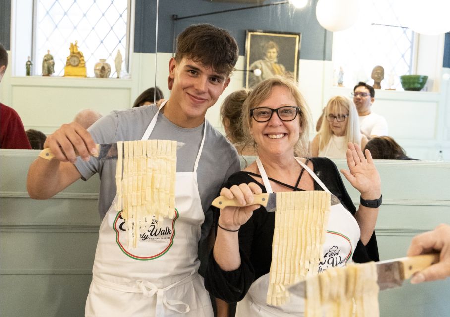 Rome: Pasta-Making Class With Food and Drinks - Food and Beverage Options