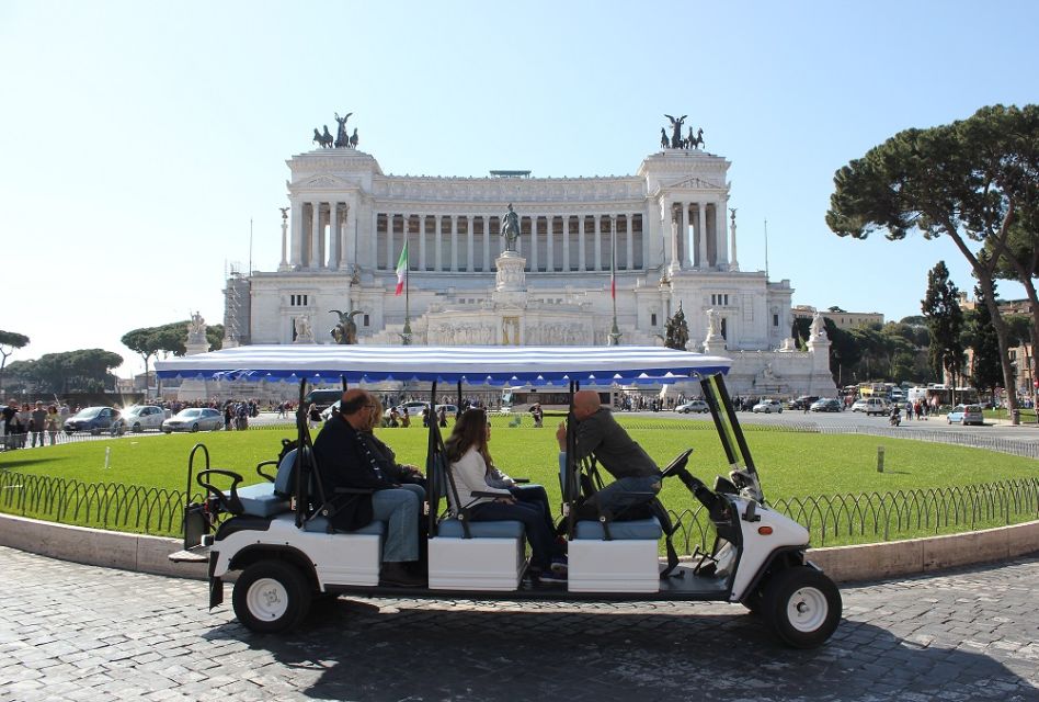 Rome: Private Guided City Highlights Tour by Golf Cart - Guided Tour Experience