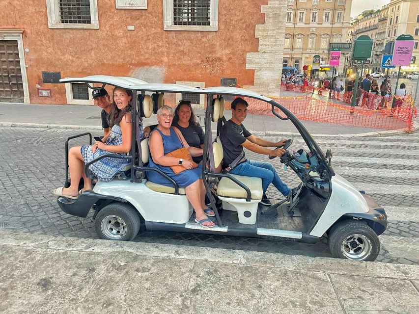 Rome: Private Guided Golf Cart Tour With Gelato or Wine - Local Guide Insights