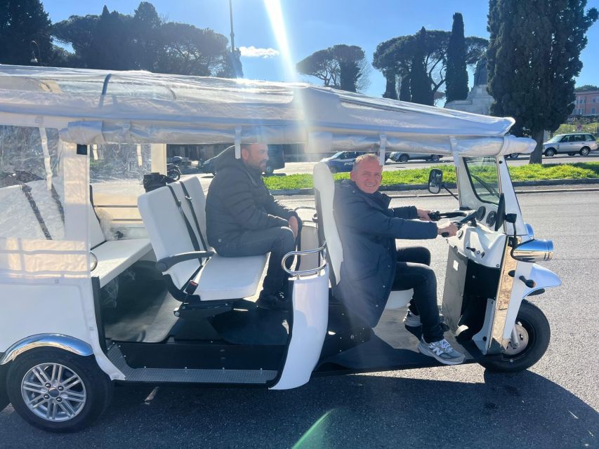 Rome : Private Tour With Tuk Tuk Electric In The City - Suitability and Optional Experiences