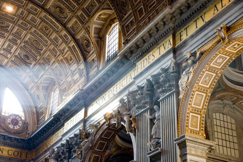 Rome: St. Peter'S Basilica Tour With Dome Climb and Crypt - Important Visitor Information