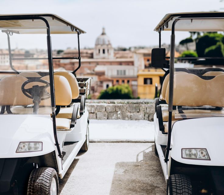 Rome Unveiled: Small-group Golf Cart Guided Tour - Ease & Comfort