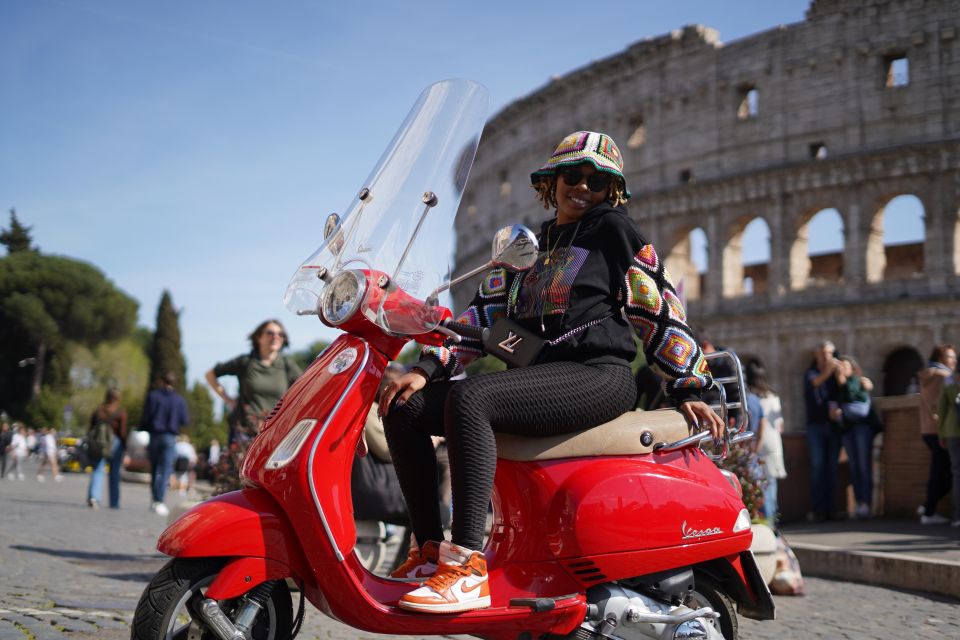 Rome: Vespa Sightseeing Tour With 25 Professional Pictures - Included Services