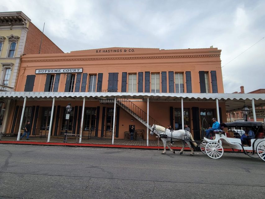 Sacramento: Gold Rush & Ghosts SmartPhone App Walking Tour - Establishment of Stanford University