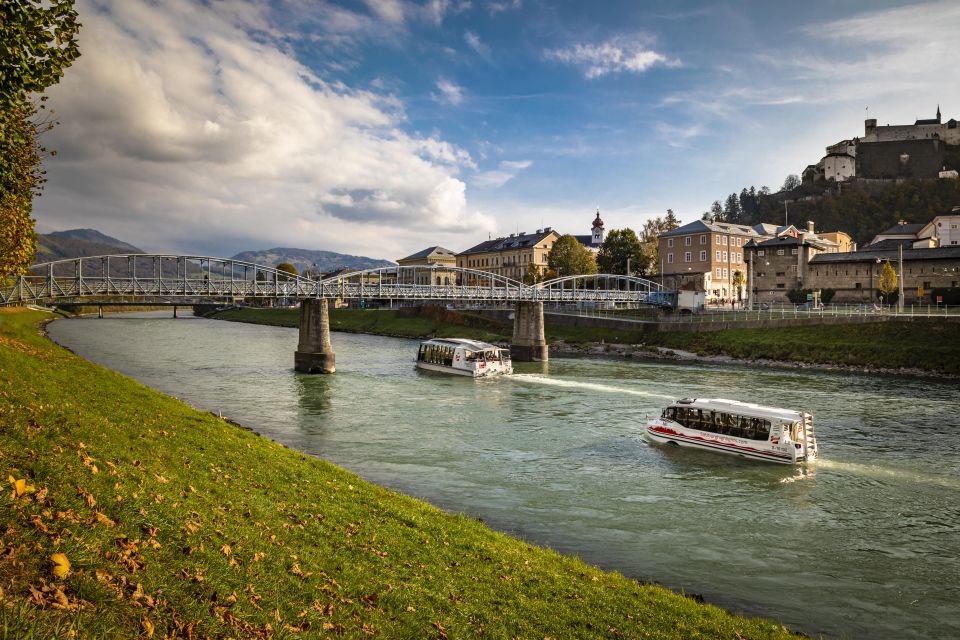 Salzburg: Amphibious Audio Guided Tour on Land and Water - Pricing and Reservation Details