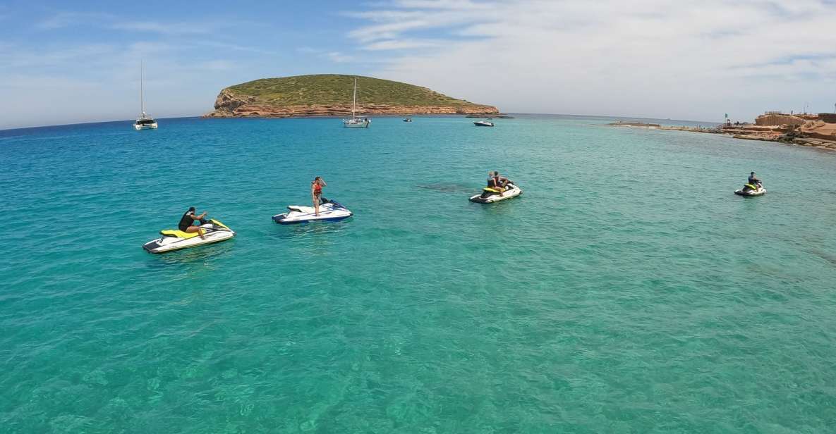 San Antonio: Jet Ski Trip to Cala Comte - Meeting Point and Important Information