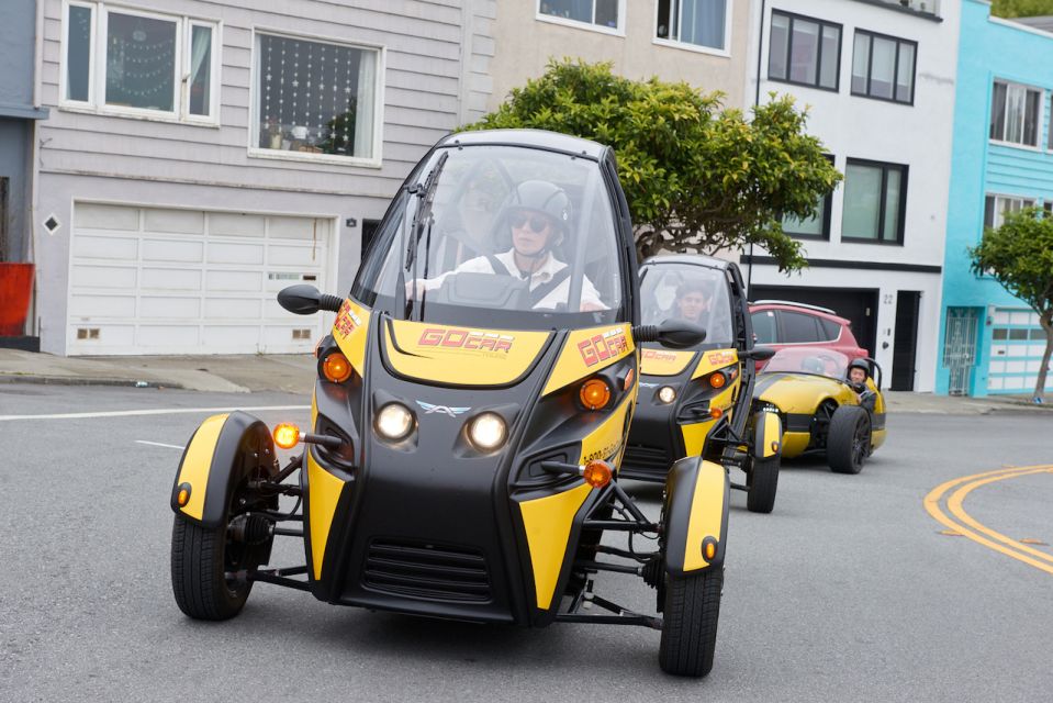 San Francisco: Electric Gocar Tour Over Golden Gate Bridge - Tour Itinerary