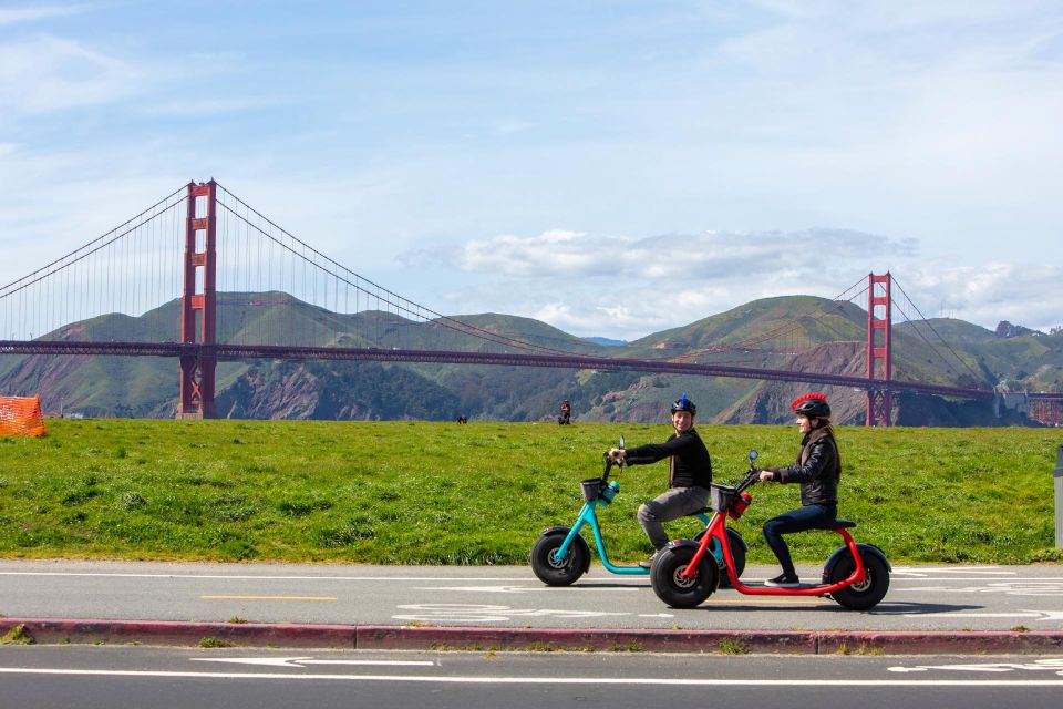 San Francisco: Electric Scooter Rental With GPS Storytelling - Logistics