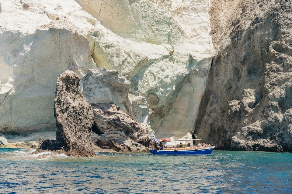 Santorini: Catamaran Tour With BBQ Dinner, Drinks, and Music - What to Expect and Bring