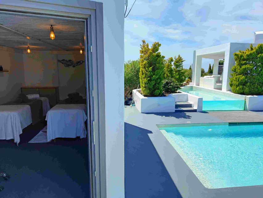 Santorini: Couples' Massage With Dinner & Day Access to Pool - Dinner Menu Options