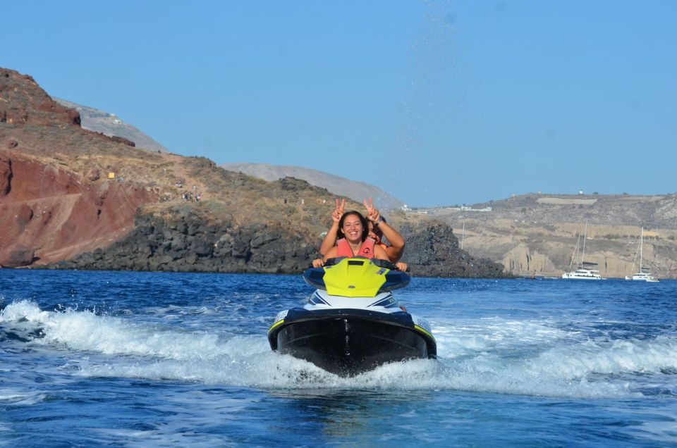 Santorini: Jet Ski Rental Santorini 130HP 30 Minutes - Safety Measures