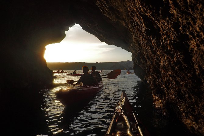 Santorini: Sunset Sea Kayak With Light Dinner - Picnic on the Beach