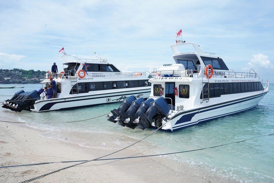 Sanur Bali To/From Lembongan: Speedboat Transfer - Departure and Duration