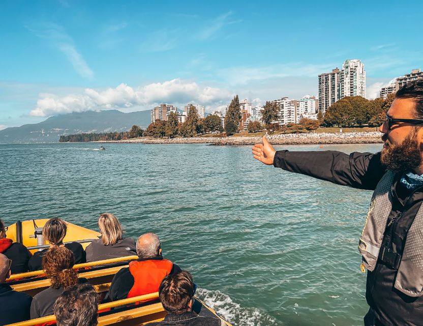 Sea Vancouver: City and Waterfall Sightseeing RIB Tour - Scenic Highlights