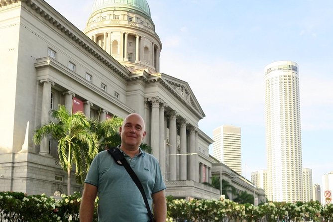 Singapore Group History & Culture Tour:River Cruise, Hawker Dinner & Tea Tasting - Sunset at Marina Bay