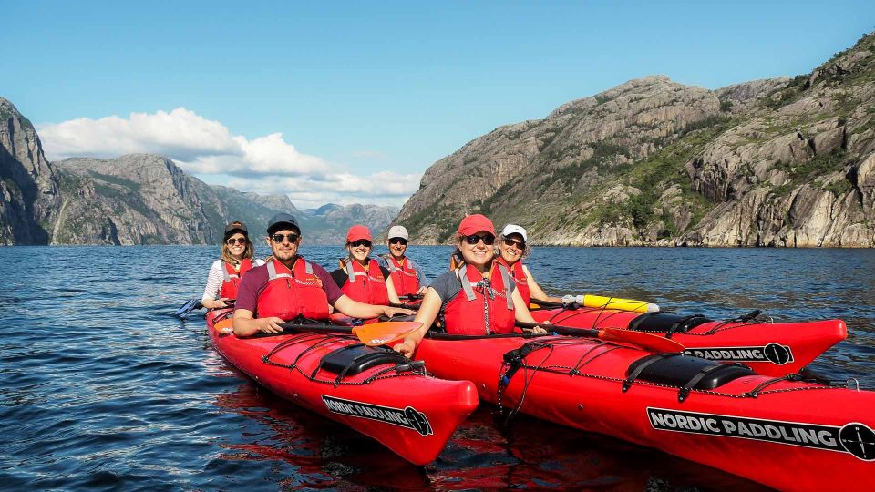 Stavanger: Lysefjord Kayaking Trip With Gear & Snacks - Safety Guidelines and Restrictions