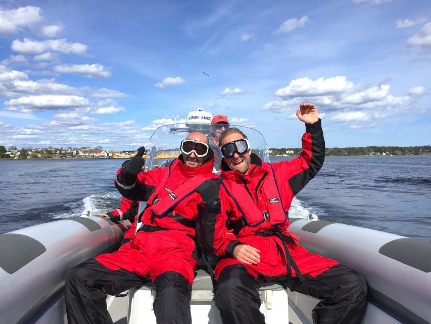 Stockholm Archipelago 1-Hour Tour by RIB Speed Boat - Tour Inclusions