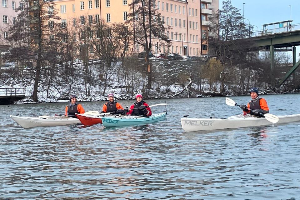 Stockholm: Winter Kayaking Tour With Optional Sauna Time - Whats Included
