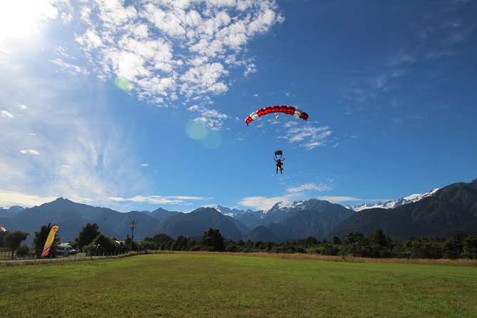 Tandem Skydive 13,000ft From Franz Josef - Safety Guidelines