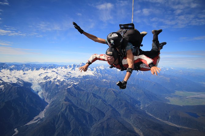 Tandem Skydive 16,500ft From Franz Josef - Accessibility Information