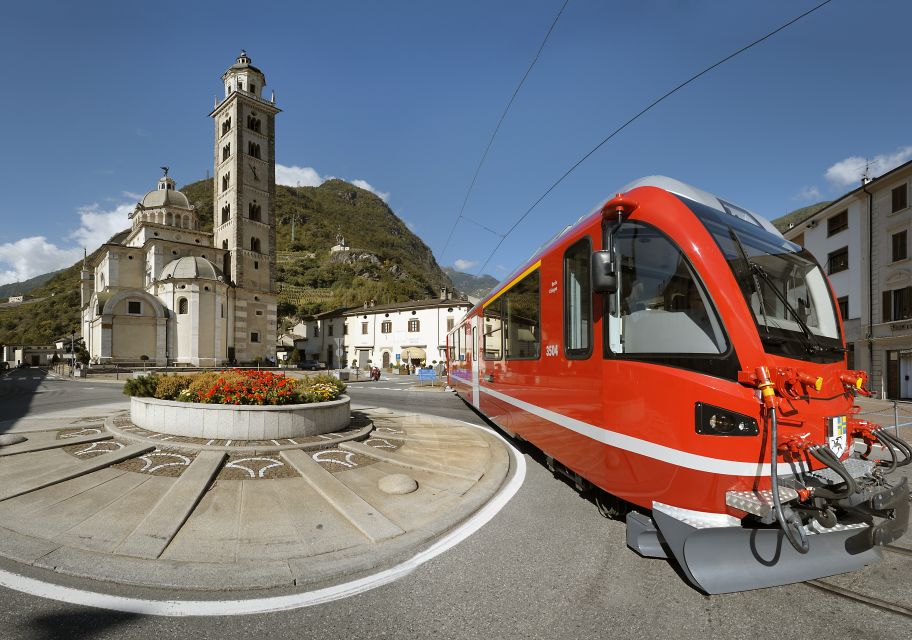 Tirano: Bernina Red Train and Cablecar to Diavolezza Refuge - Optional Stop: Poschiavo Village