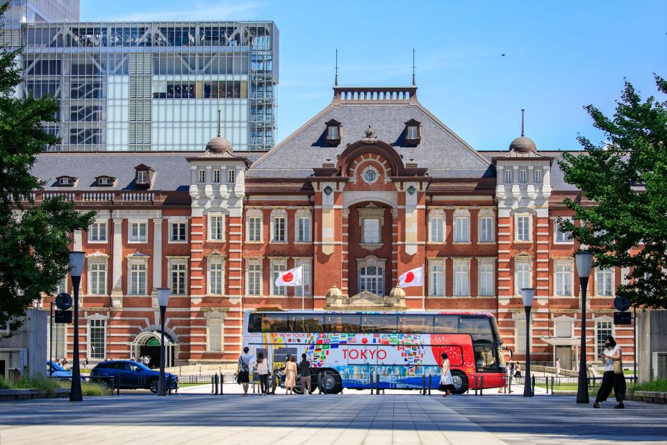 Tokyo: 70MINS Open Top Sightseeing Bus With Audio Guide - Landmarks and Historic Sites