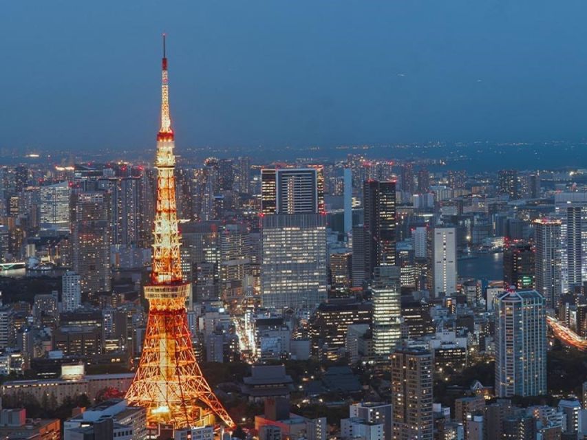 Tokyo: Cruise With Japanese Show, Meal & Tokyo Tower Ticket - Tokyo Tower