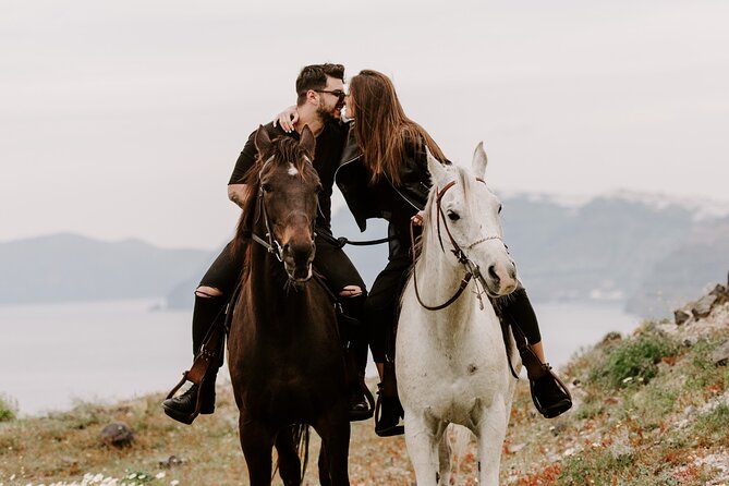 Traditional Greek Village and Caldera Cliff Horse Riding Tour - Location