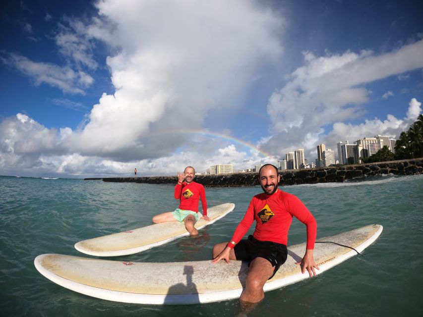 Two Students to One Instructor Surfing Lesson in Waikiki - Flexible Cancellation Policy