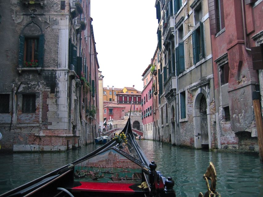 Venice: Gondola Ride and St. Marks Basilica Tour - Important Tour Details