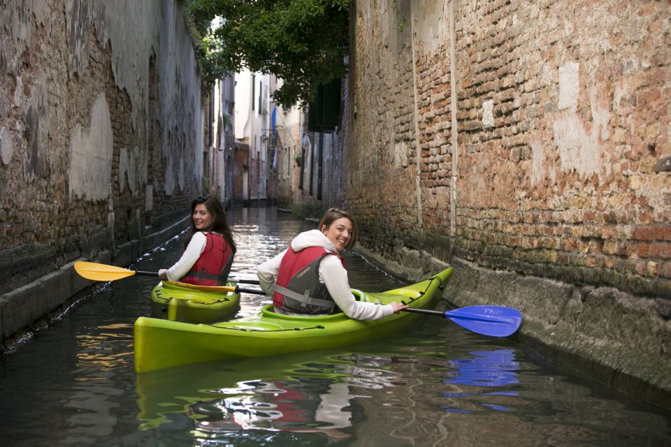 Venice: Guided Kayak Tour - Booking and Payment