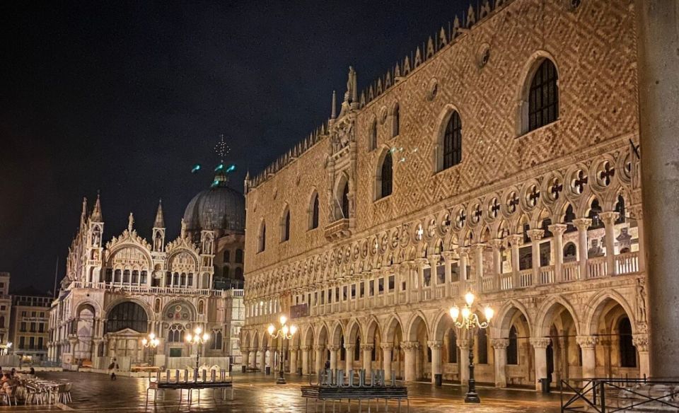 Venice: Guided Night Walking Tour & Saint Marks Basilica - Meeting Point Details