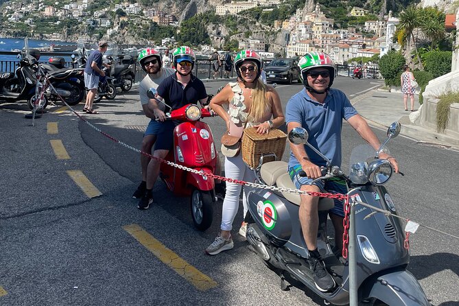 Vespa Tour of Amalfi Coast Positano and Ravello - Parking and Safety Considerations