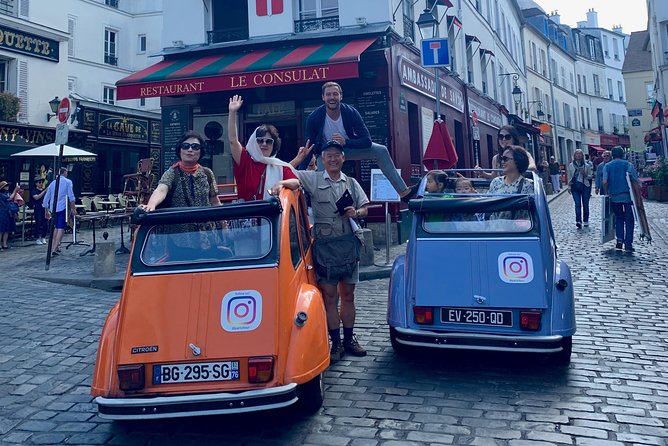 Vintage 2CV Adventure: 1-Hour Paris Highlights Tour - Convenient Pickup and Dropoff