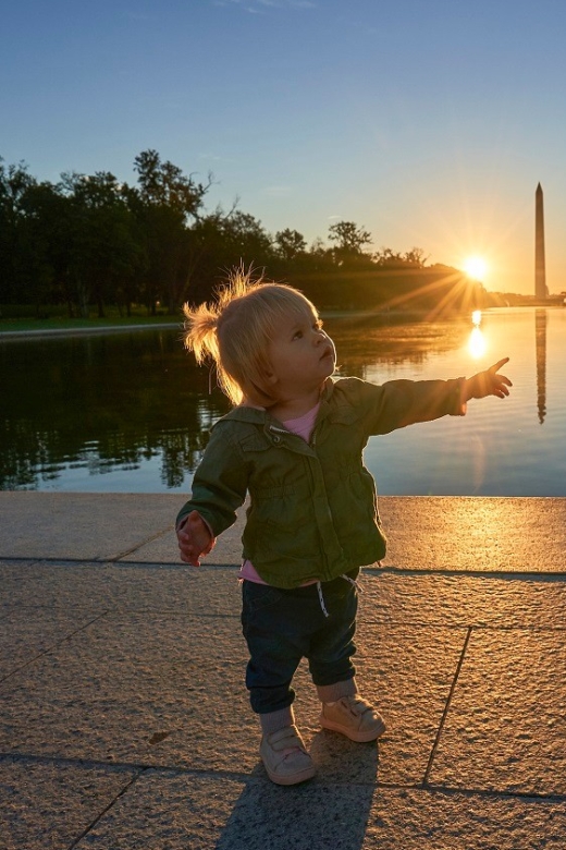 Washington: Family Portrait at Lincoln Memorial - Group Size and Accessibility