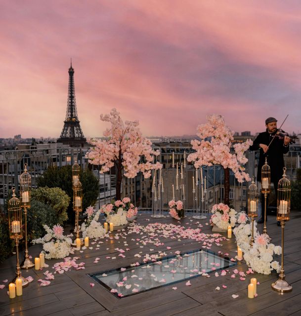 Wedding Proposal on a Parisian Rooftop With 360° View - Booking Process Explained