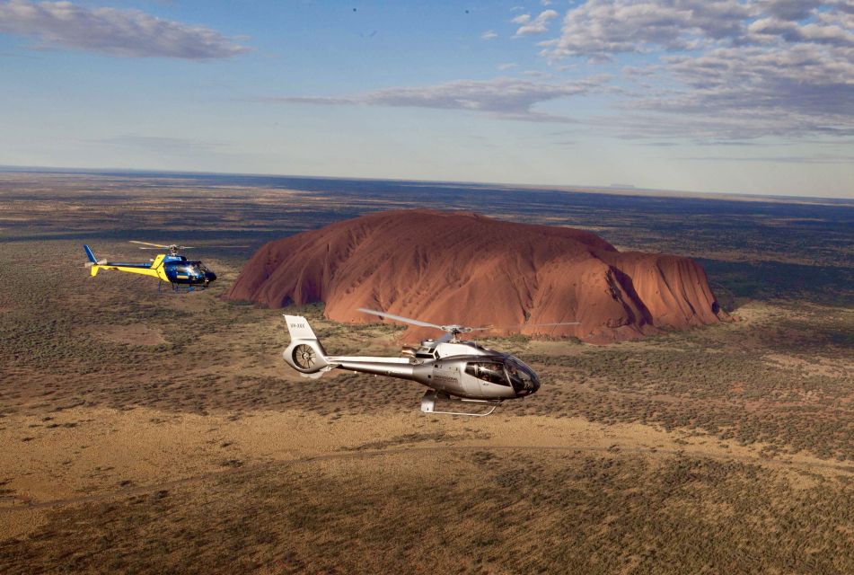 Yulara: Uluru and Kata Tjuta Sunset Helicopter Tour - Highlights