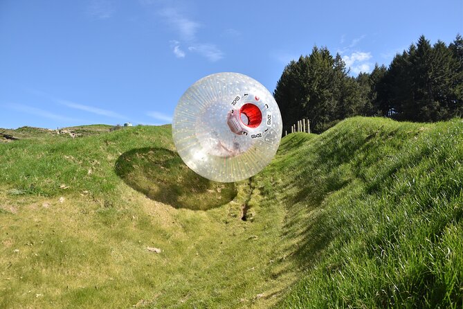 Zorb Inflatable Ball Ride From Mount Ngongotaha in New Zealand - Scenic Views to Enjoy