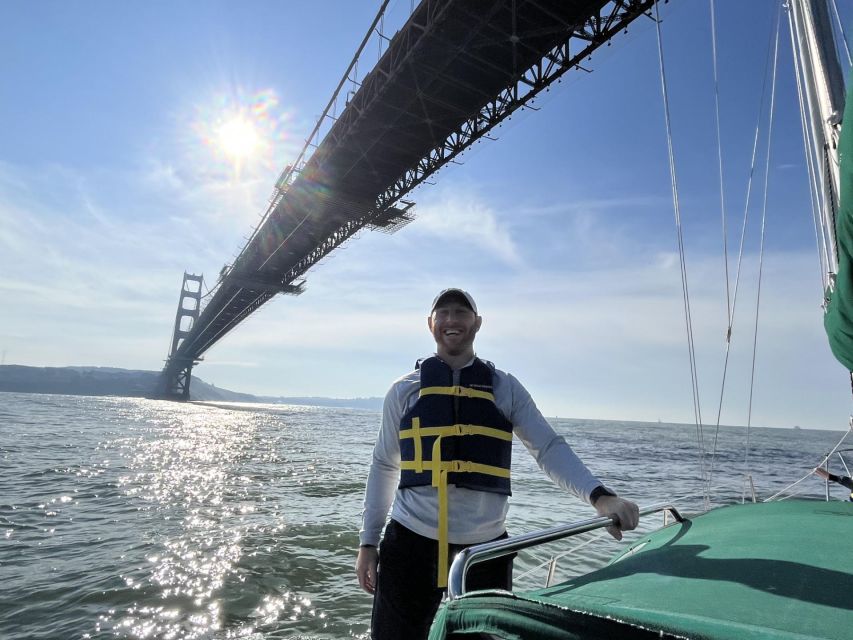 2hr - SUNSET Sailing Experience on San Francisco Bay - Sail Beneath Golden Gate Bridge